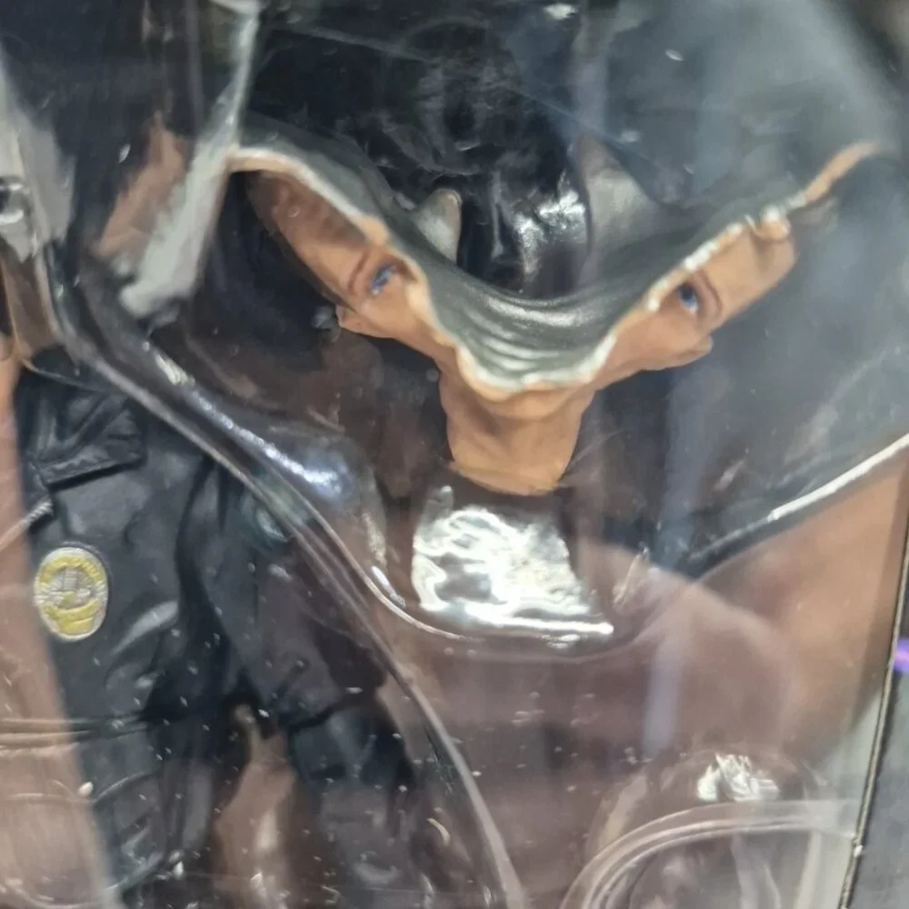 NECA Terminator Judgment Day T-1000 Motorcycle‎ Cop 7 Inch Action BAF Figure